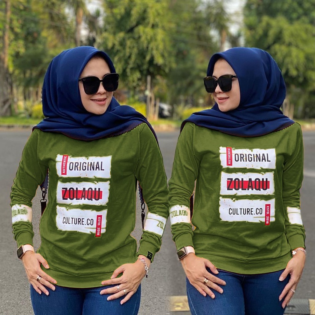 PAKAIAN WANITA ATASAN KEMEJA BLOUSE CULTURE DMR