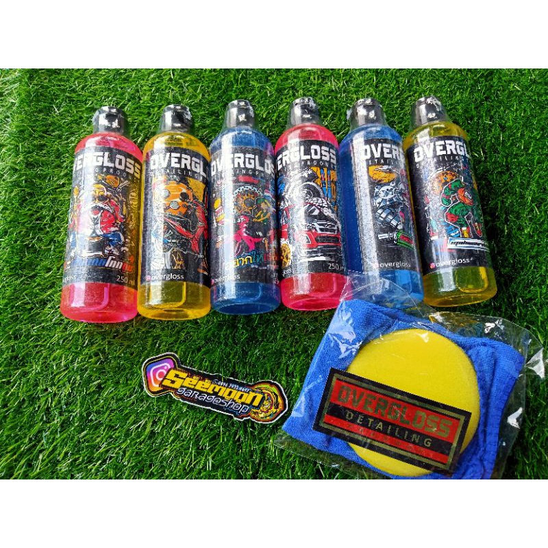 overgloss detailing product pengkilap body kasar