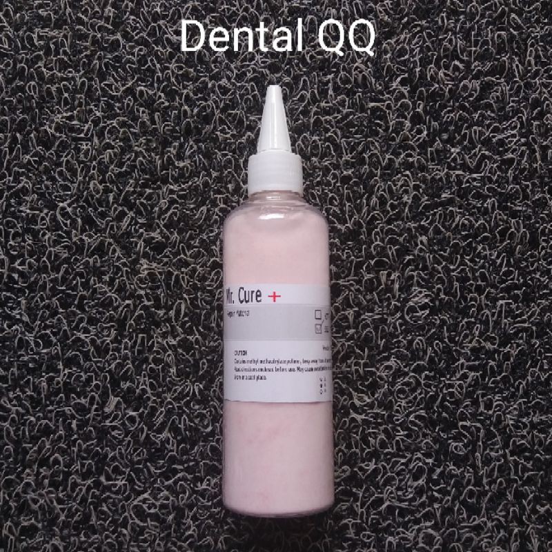 Mr Cure powder SC 150g acrylic self curing // Mr. Cure + bubuk HC 150g akrilik Heat Curing Hot Cure