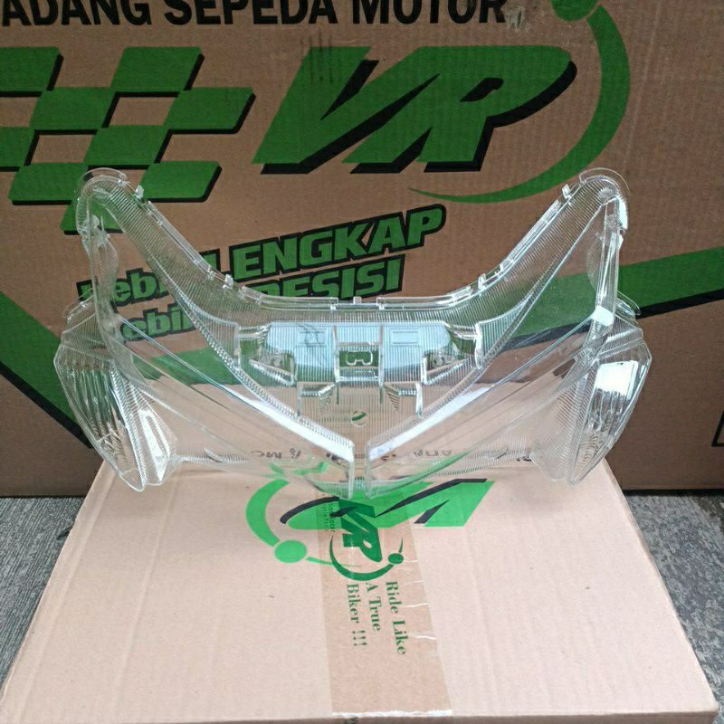 Mika lampu / kaca lampu depan yamaha aerox 155