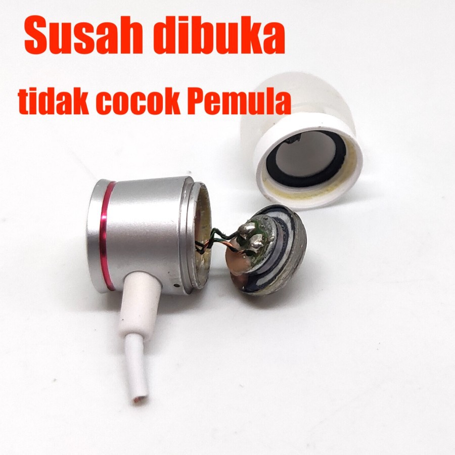 KP02 High Performance Driver Unit HiFi DIY Earphone Kabel Dipotong