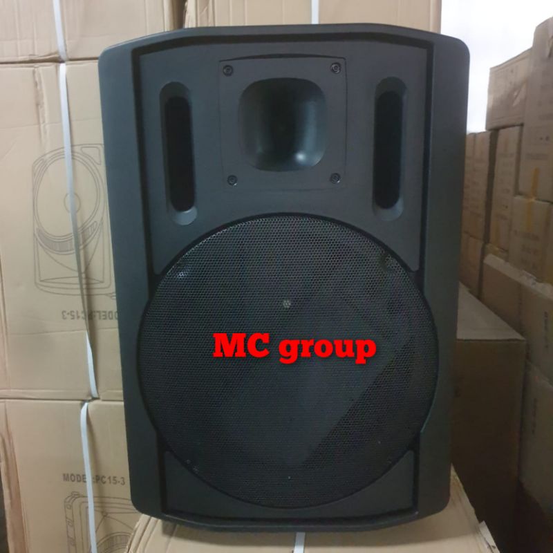 box speaker fiber plastik 15 inch model RAMSA import