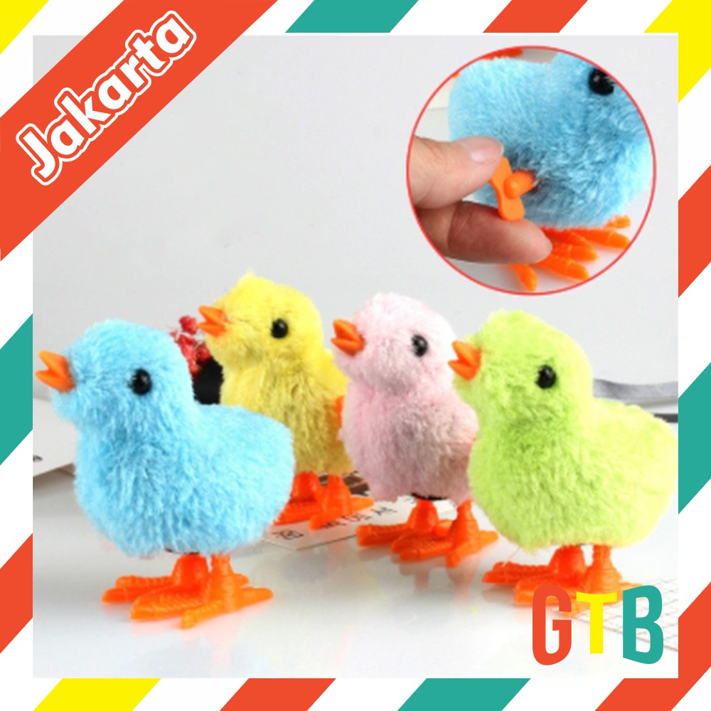 ❤️GTB❤️ Mainan Anak Ayam Berjalan Model Putar Untuk Anak / Ayam Putar Jam R464