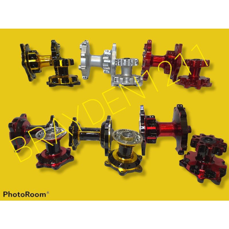 TROMOL SET DEPAN BELAKANG CRF 150/TROMOL SET KLX WILWOOD 36HL/TROMOL CRF WILWOOD 36HL/TROMOL KLX SET