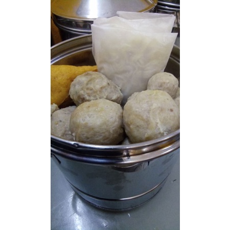 

Ekstra bakso dan capit centong utk bakso mini