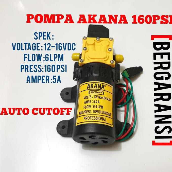 Buruan Beli] Dinamo Sprayer Pompa Air 12V 160Psi Tekanan Tinggi