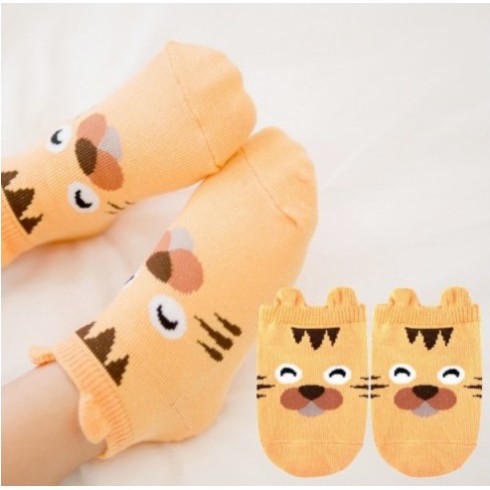 KAOS KAKI BAYI PENDEK LUCU MOTIF BINATANG