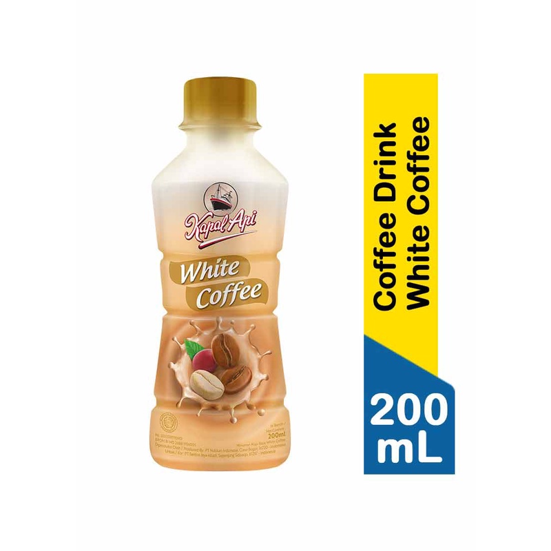 

Kapal Api White Coffee Botol 200 Ml