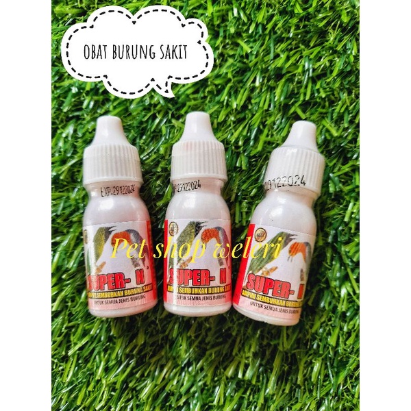 Super-N#obat burung sakit