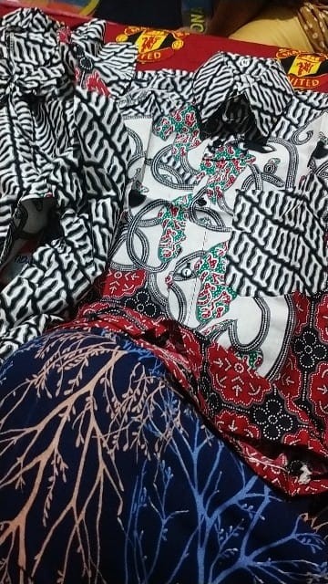 Batik Couple Keluarga Sania Ruffle Ori Ndoro Jowi Dnt Motif Morena