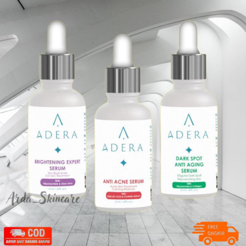 ADERA SERUM DARKSPOT menghilangkan flek hitam, keriput dan bekas jerawat