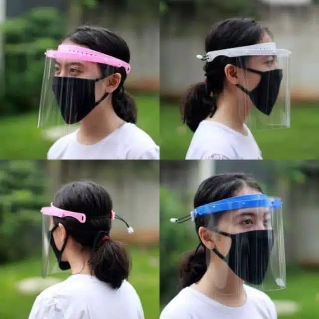 Face shield Berstandard SNI Anak dan Dewasa APD Pelindung Wajah SNI