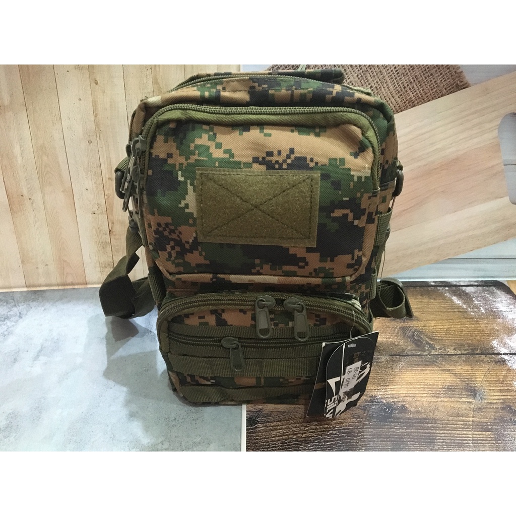 Tas Silver Knight Tas Selempang Loreng 9060 Tas Silver Knight 9060