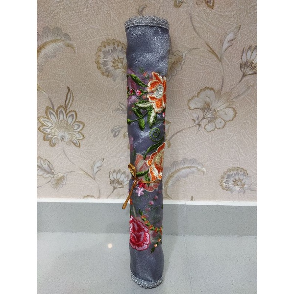 Selendang koto gadang-Abu renda silver