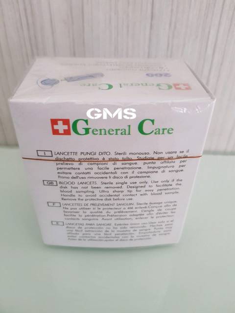 Blood Lancet 28G isi 200 pcs General Care