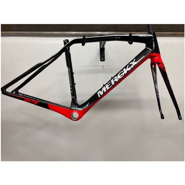 Frame RoadBike Eddy Merckx Sallanches 64 Black/Red U Brake Frame Set ORIGINAL