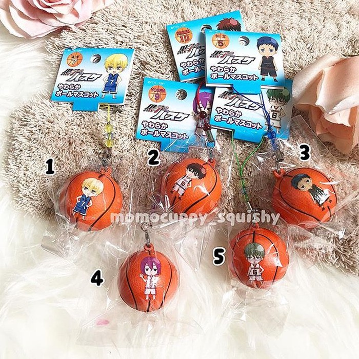 kuroko no basket Squishy Licensed by NIC (ORI JAPAN)