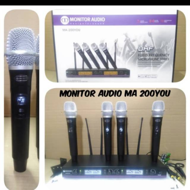 Mic wireless Monitor Audio MA-200YOU UHF