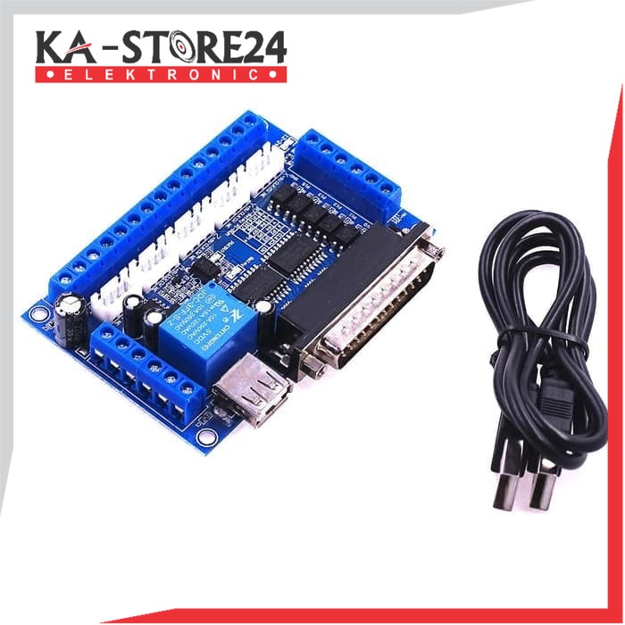 MACH3 5 Axis CNC Interface Router Controller USB Board Upgraded