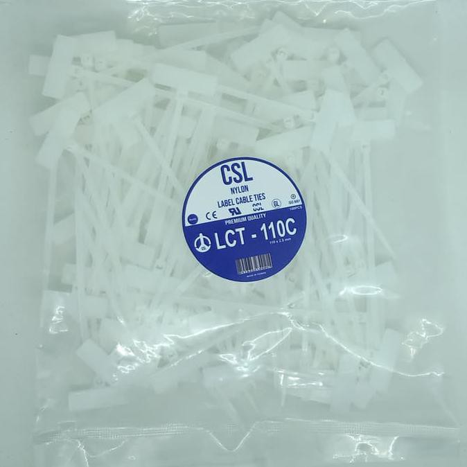

TERMURAH Kabel Tis Ties Label 110 mm Putih Premium AP194