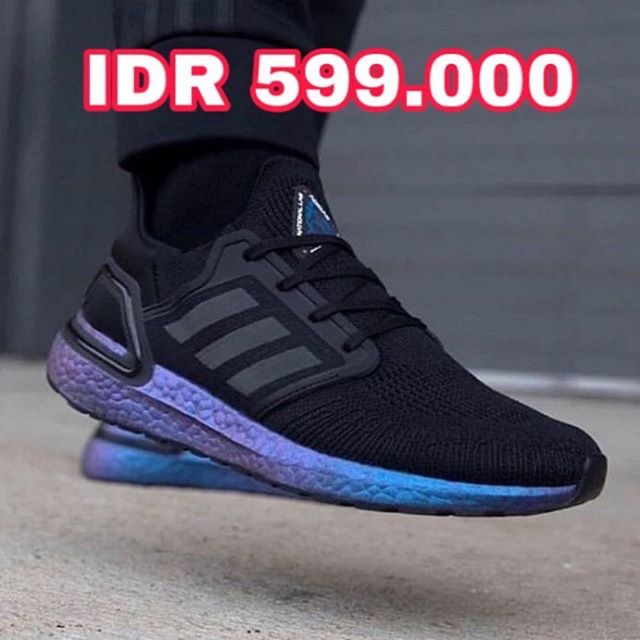 ADIDAS ULTRABOOST 20 X ISS NATIONAL LAB “Core Black”