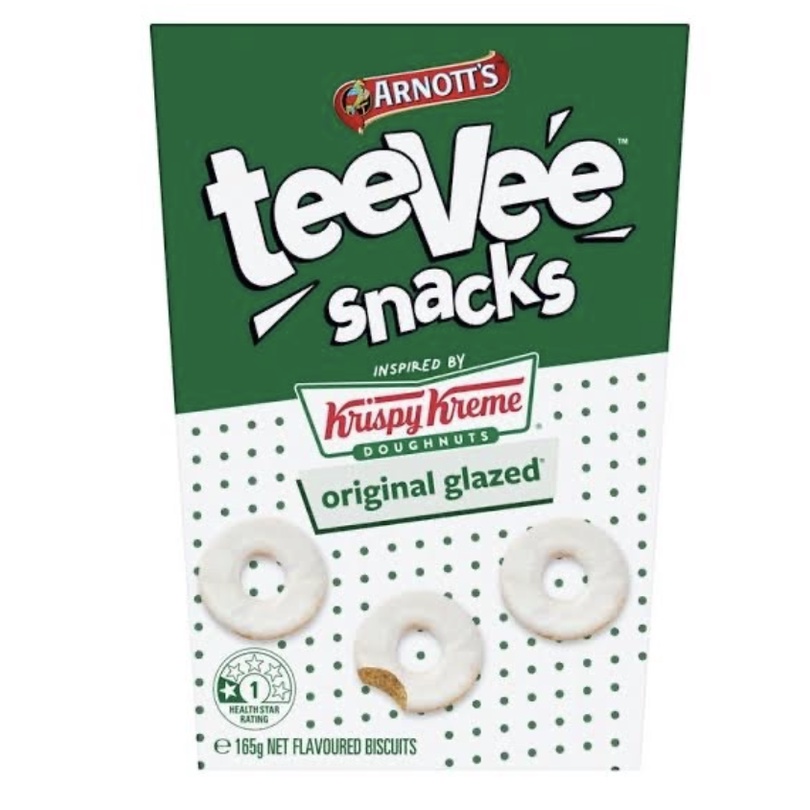 ARNOTT'S Teevee Snacks x Krispy Kreme Australia