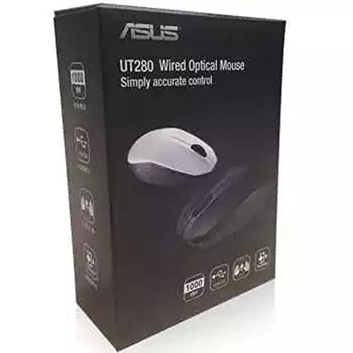 [Original Shoppe] MOUSE USB ASUS UT280 / MOUSE KABEL ASUS UT280 / MOUSE WIRED ASUS UT280