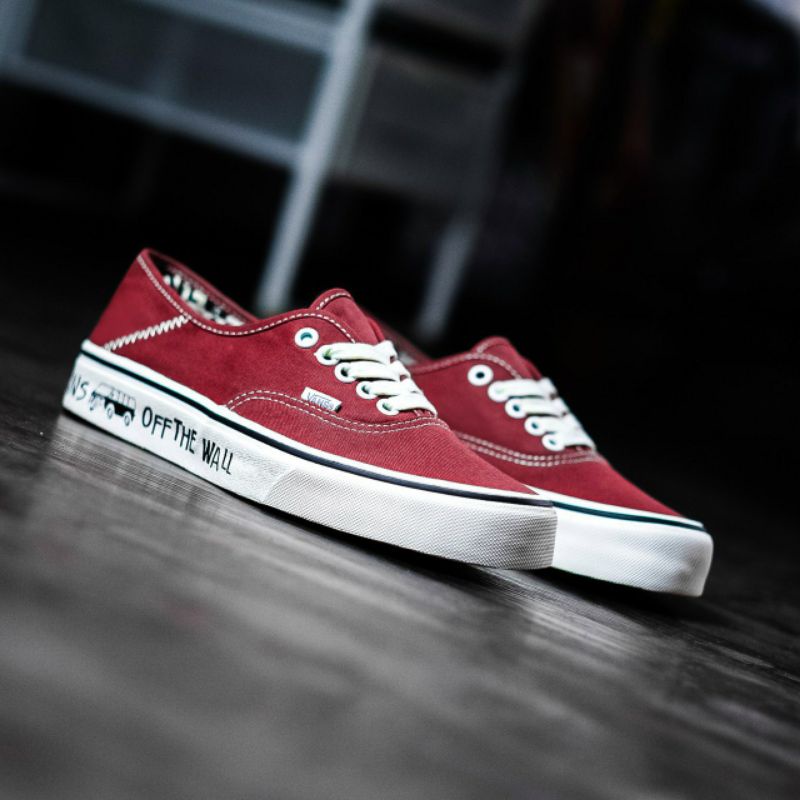 Vans Authentic SF X Yusuke Hanai “ Rumba Red