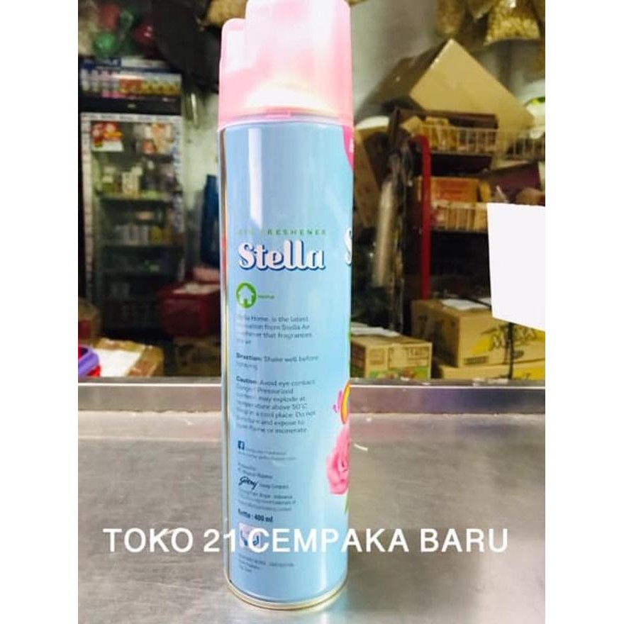 ✯ Stella Spray ROSE 400 ml | Stella Pengharum Ruangan Spray Bunga 400ml ☚