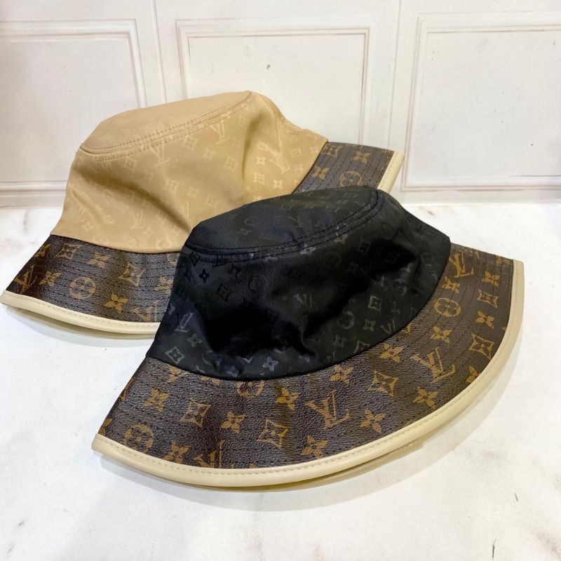 Topi Bucket Hat Lv Monogram Topi Premium Quality