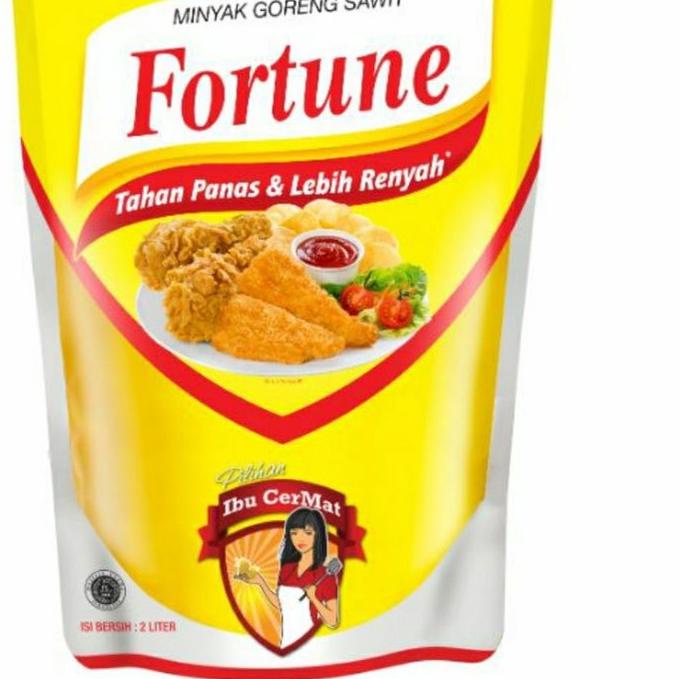 

Harga Bersahabat MINYAK GORENG FORTUNE 2 LITER^^