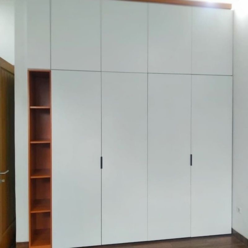 lemari pakaian baju ukuran 160 180 200 240 260 Tinggi 300 hpl 4 pintu mewah minimalis custom kustom 