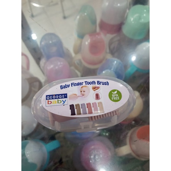 George Baby Finger Toothbrush Sikat Jari