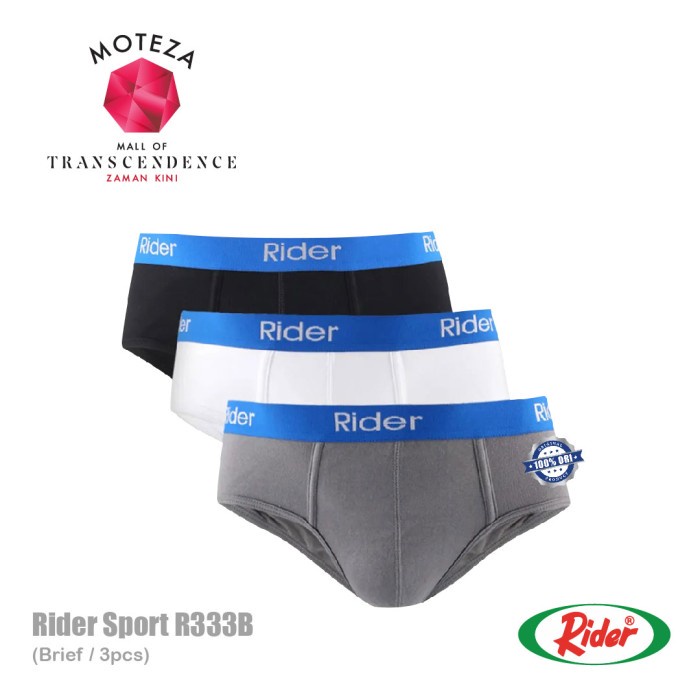 Celana Dalam Underwear Brief Pria - RIDER Sport R 333 B