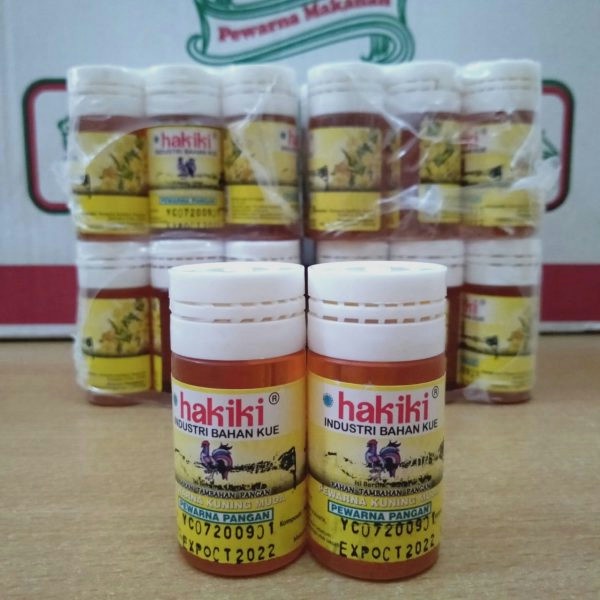 

Hakiki Pewarna Kuning Muda 15ml Sumbo Pewarna Makanan Bahan Tambahan Pangan