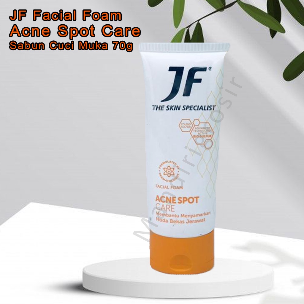 Acne Spot Care * JF Facial Foam * Sabun Pencuci Muka * 70g