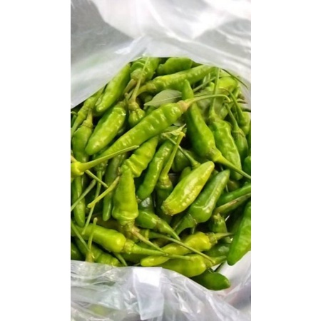 

cabe rawit hijau campuran fress 250gram