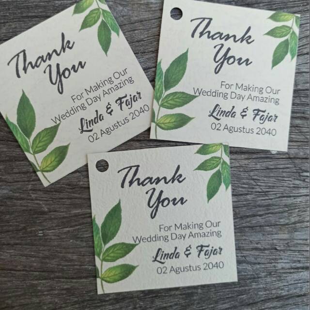 KARTU UCAPAN NIKAH / KARTU UCAPAN KHITAN / KARTU PENUKARAN SOUVENIR