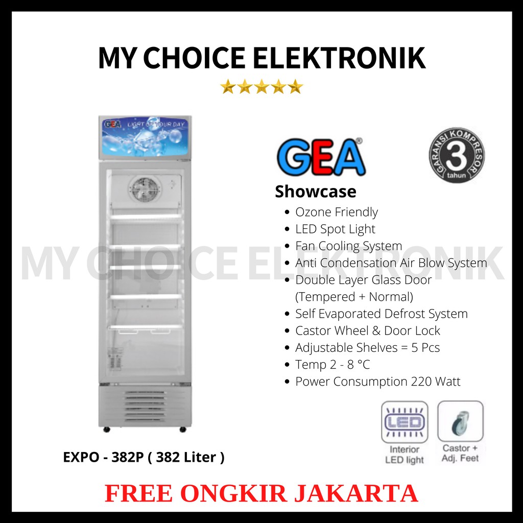 GEA DISPLAY COOLER EXPO 382P / EXPO-382 P