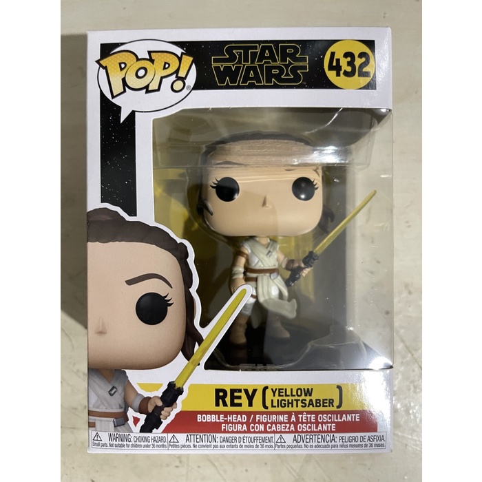 Funko POP Star Wars: The Rise of Skywalker - Rey Yellow Lightsaber
