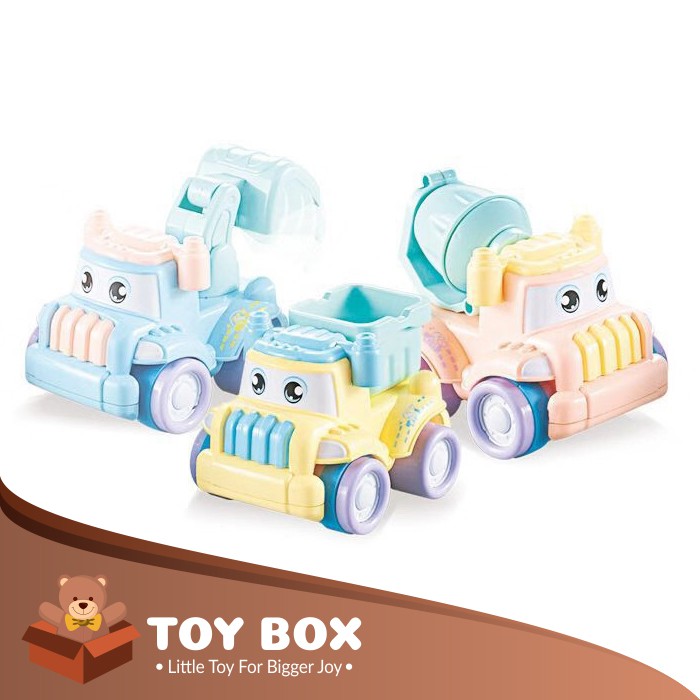 Mainan Kecil Aneka Truk (015-01C) - MAINAN BAYI - MAINAN BALITA - Jual Mainan Anak - Grosir Mainan A