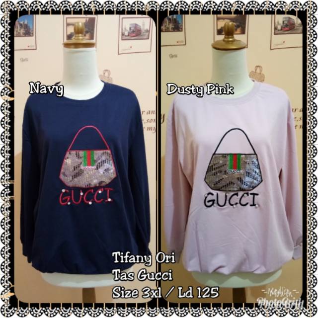 Atasan tifany ori tas gucci