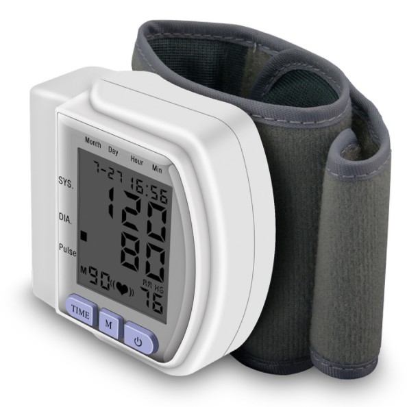 Tensimeter Digital Alat Cek Pengukur Tekanan Tensi Darah Otomatis Blood Pressure Monitor