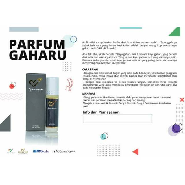 Parfum Gaharu Rehab Hati