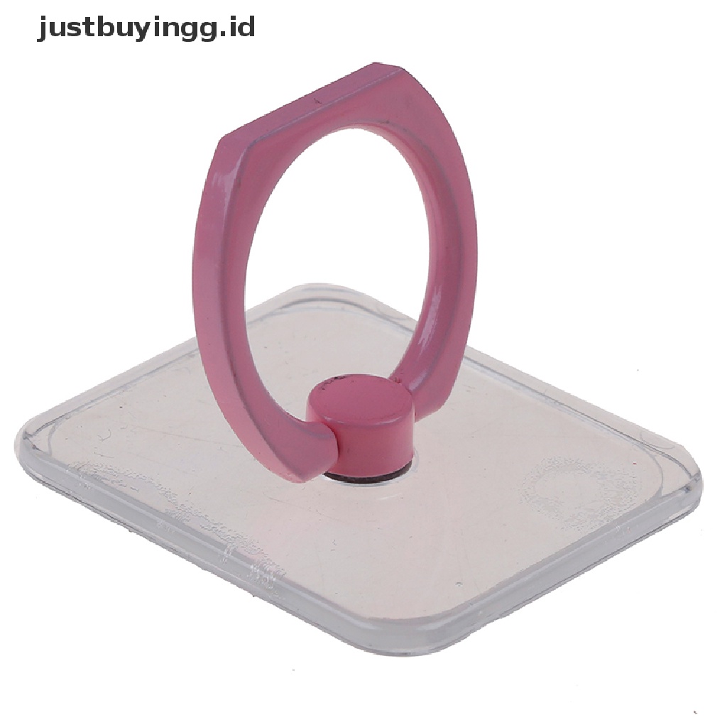 (Justbuyingg.Id) Ring Holder Hp Universal Transparan Bisa Berputar 360 °