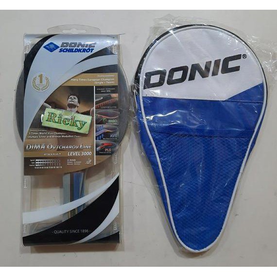 BET PINGPONG DONIC OVTCHAROV 3000 - BET TENIS MEJA DONIC OVTCHAROV LINE LEVEL 3000 - CARBON -