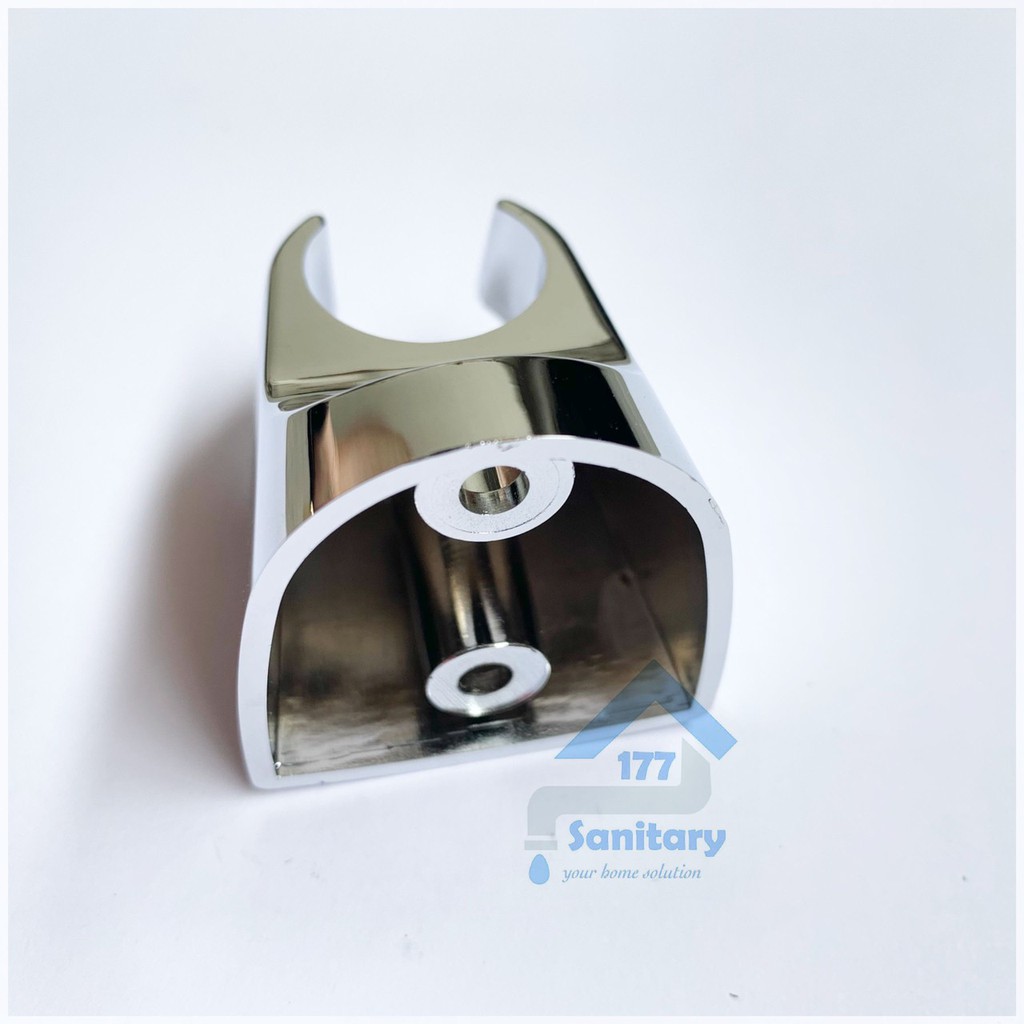 Gantungan Bracket Shower G putih crom abu2-Hanger hook grey cantolan dudukan holder breket jet shower mandi cantelan handle toilet bidet mandi