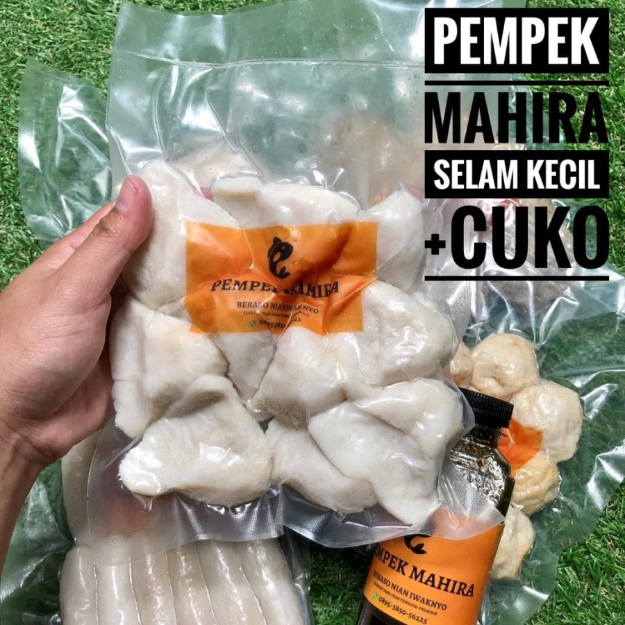 

Pempek Mahira - Isi 10 Kapal Selam Kecil / Pempek Telur Kecil + Cuko