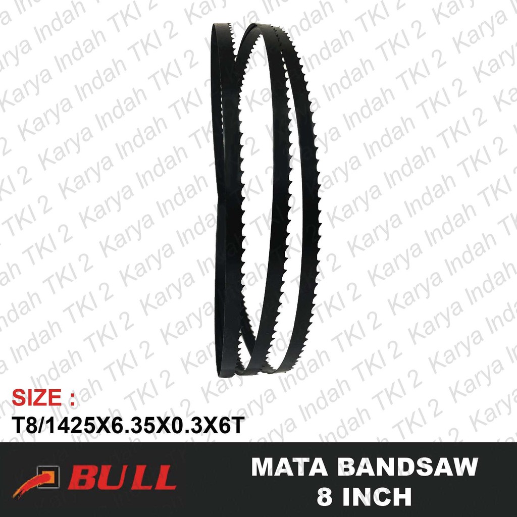 Mata Gergaji Bandsaw 8 Inch BULL Band Saw Blade 8" RBS8 Universal Bandsaw Blade