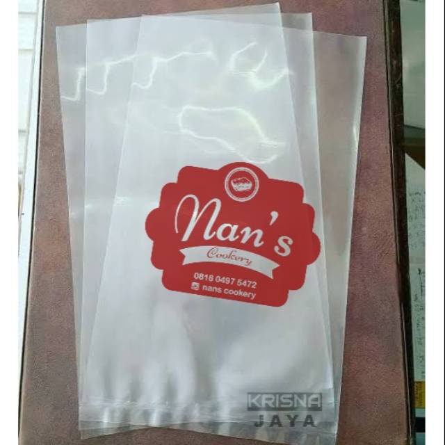 PLASTIK PP 12x20 , 13x25 , 14x27, 17x27, 20x30 , 20x35 , 30x40 TEBAL 05  PLUS SABLON